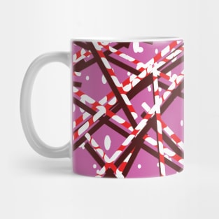 Holiday Candy Canes Mug